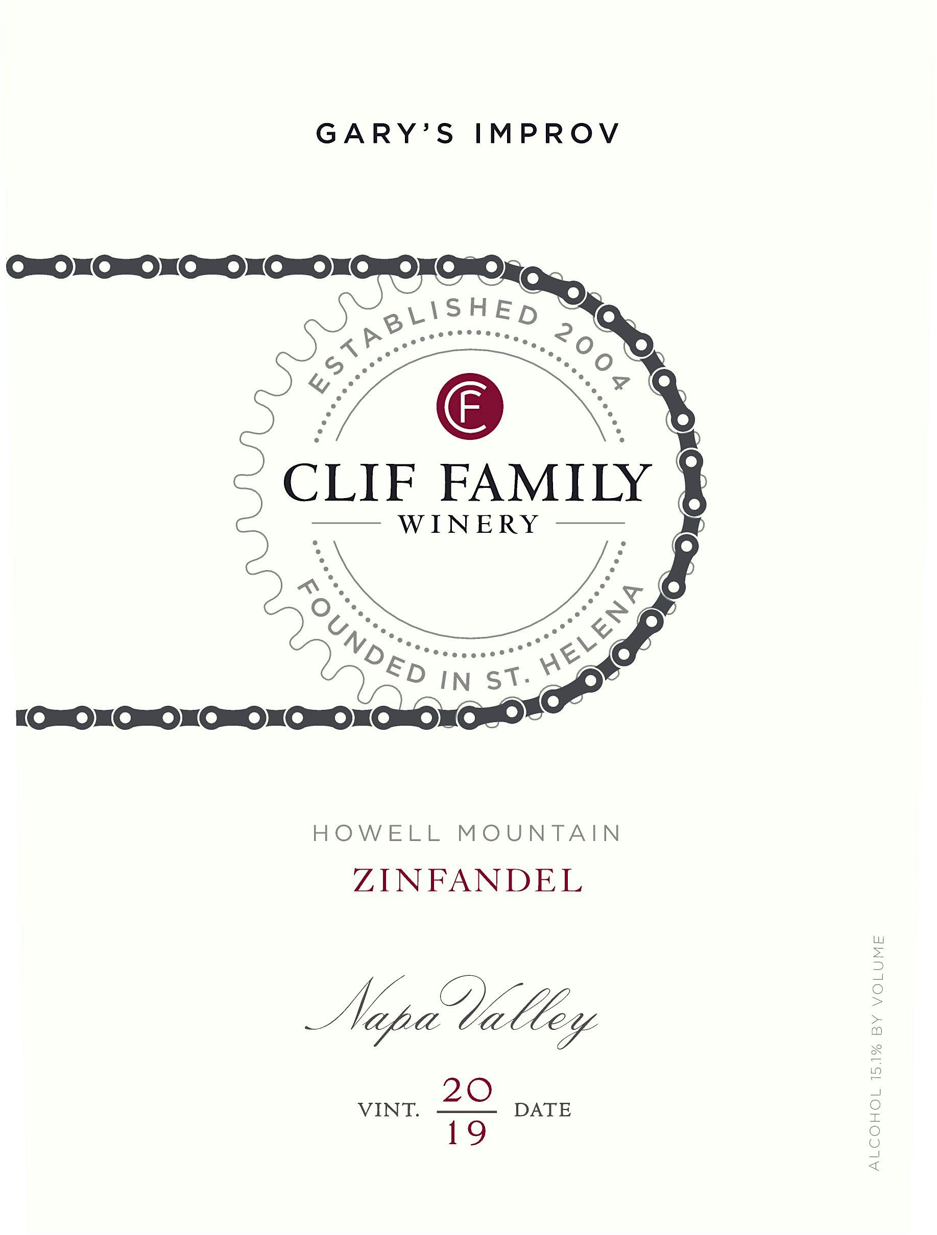 Label for Clif Family