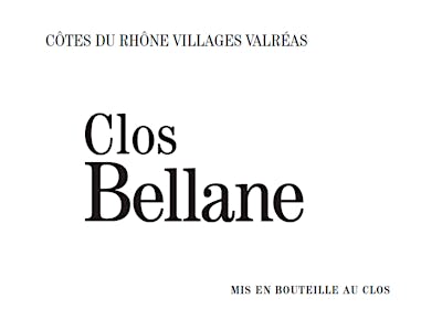 Label for Clos Bellane