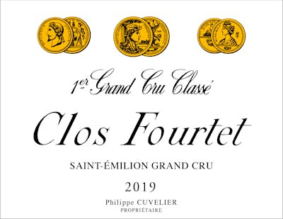 Label for Clos Fourtet