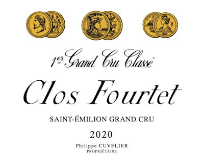 Label for Clos Fourtet