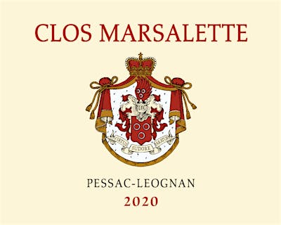 Label for Clos Marsalette