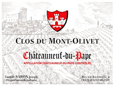 Label for Clos du Mont-Olivet