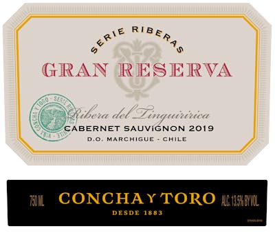 Label for Concha y Toro