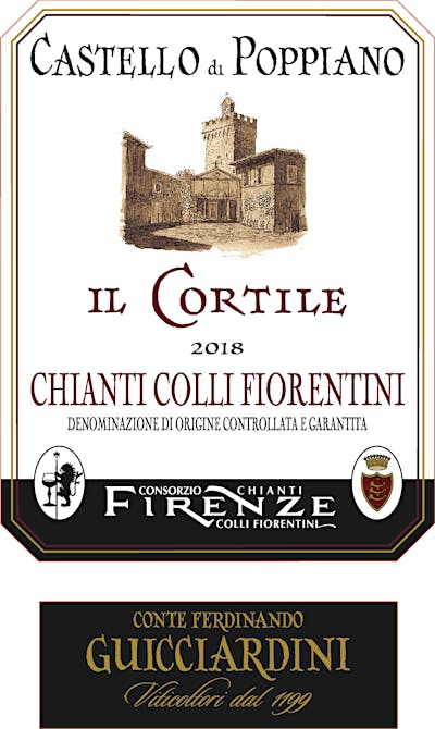Label for Conte Ferdinando Guicciardini
