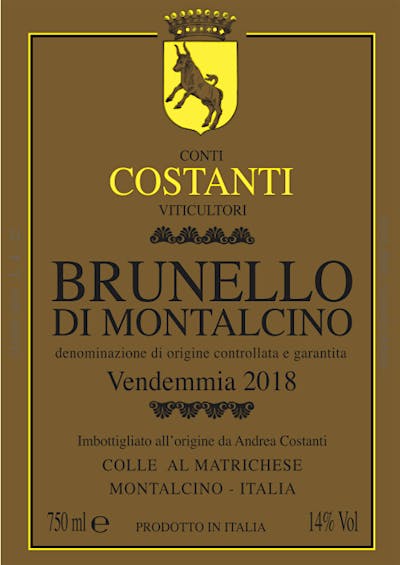 Label for Conti Costanti