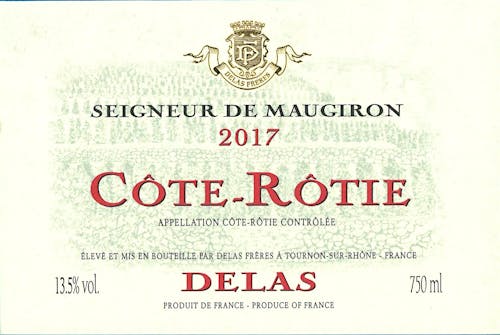 delascote-rotie-seigneur-de-maugiron Label