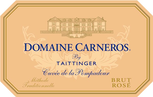 Domaine Carneros Brut Rosé Carneros Cuvée de la Pompadour NV (2024 ...