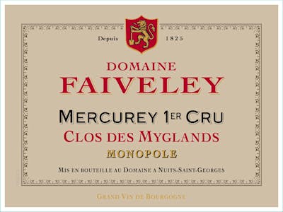 Label for Domaine Faiveley