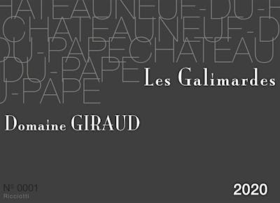 Label for Domaine Giraud
