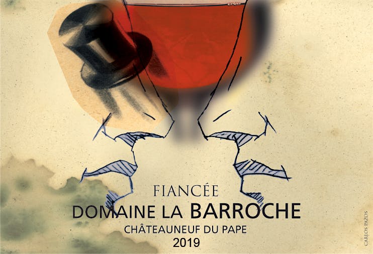 Label for Domaine La Barroche