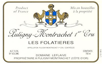 Label for Domaine Leflaive
