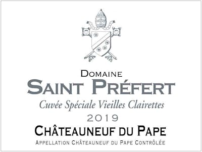 Label for Domaine St.-Préfert