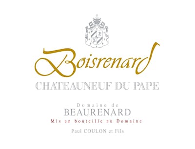 Label for Domaine de Beaurenard