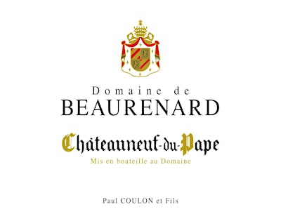 Label for Domaine de Beaurenard
