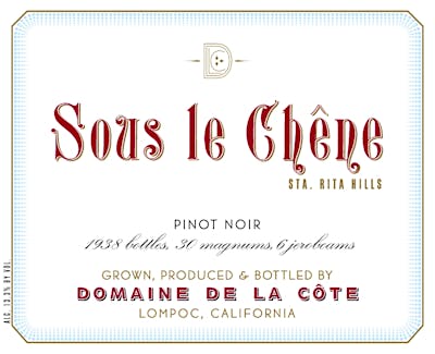 Label for Domaine de la Côte