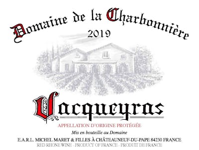Label for Domaine de la Charbonnière
