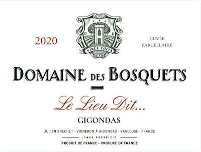 Label for Domaine des Bosquets