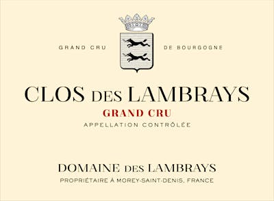 Label for Domaine des Lambrays