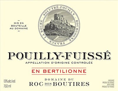 Label for Domaine du Roc des Boutires