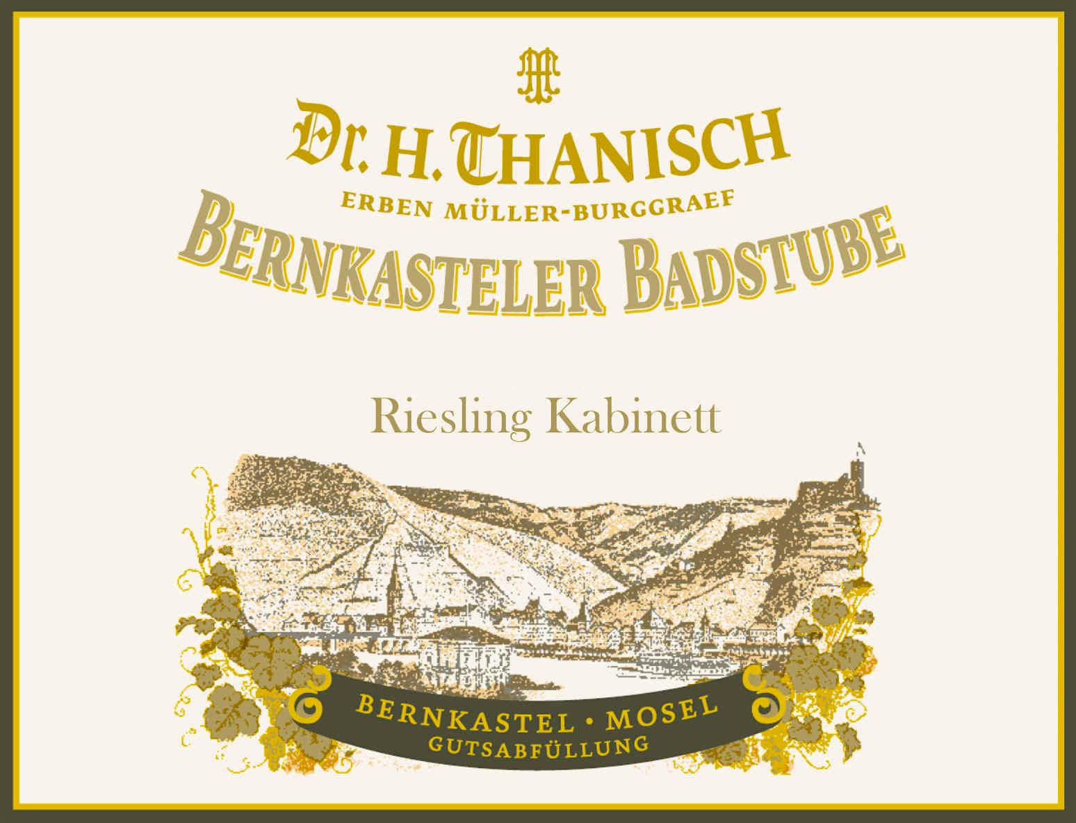 Label for Dr. H. Thanisch Müller-Burggraef