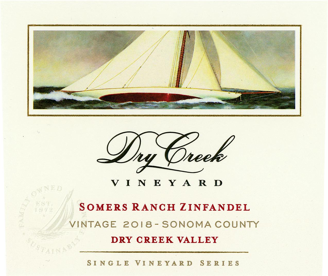 Label for Dry Creek