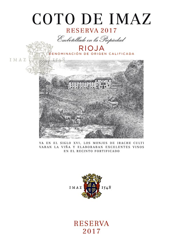 Label for El Coto de Rioja
