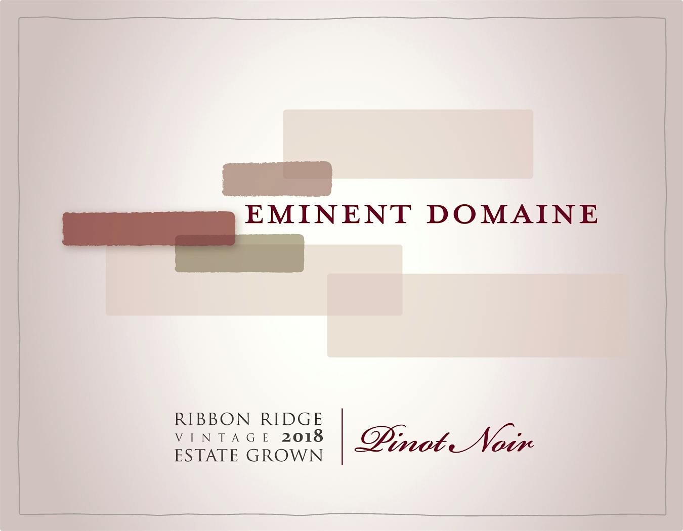 Label for Eminent Domaine