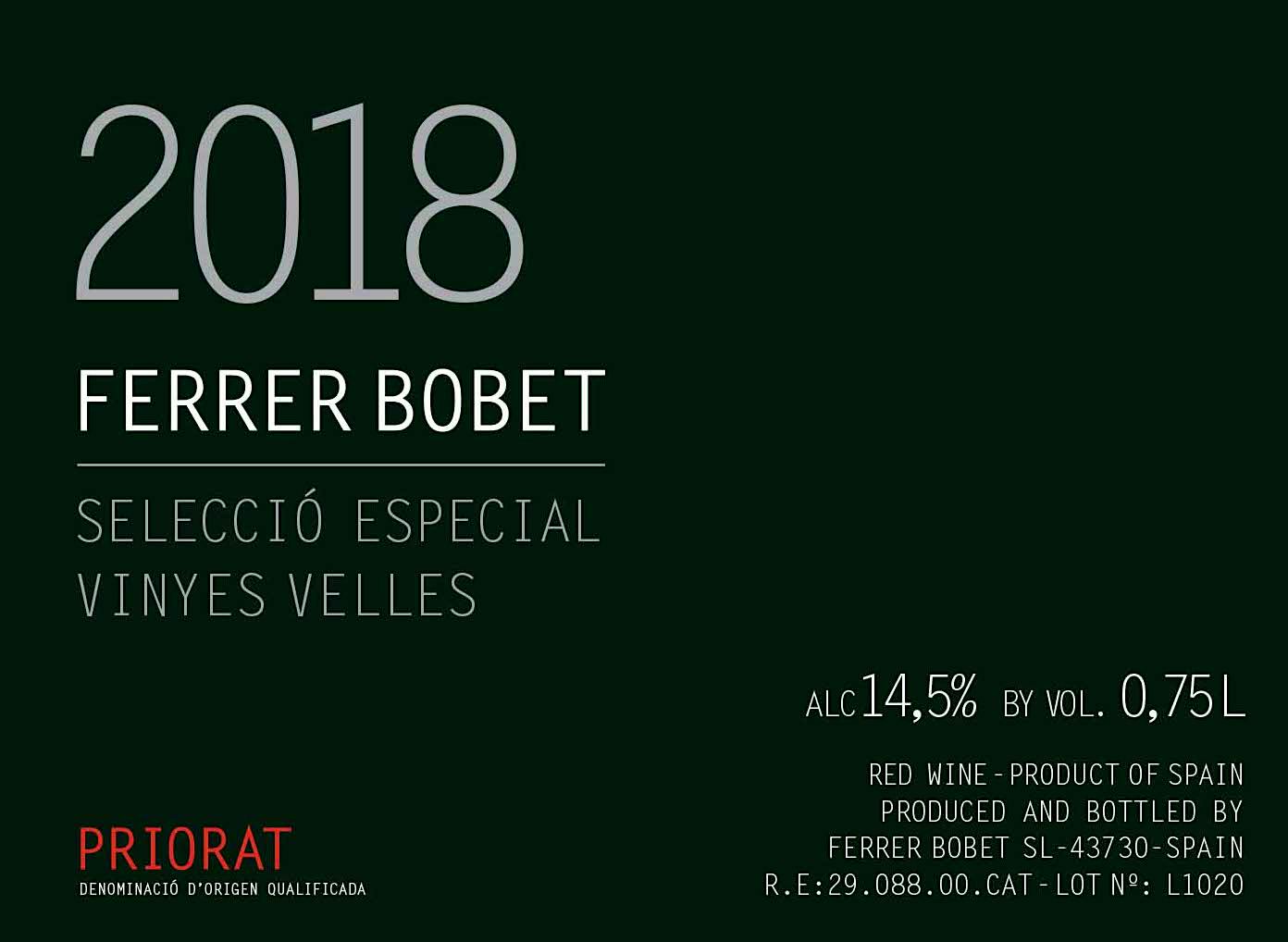 Label for Ferrer Bobet