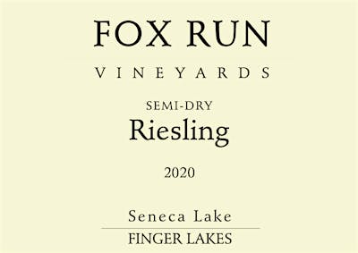 Label for Fox Run