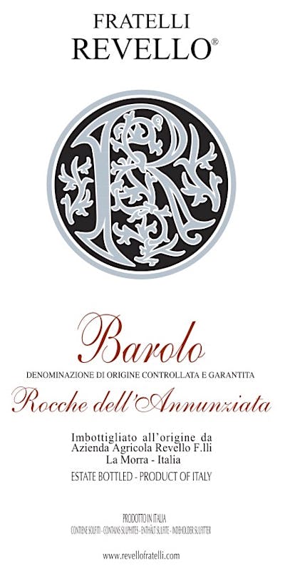 Label for Fratelli Revello
