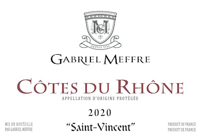 Label for Gabriel Meffre