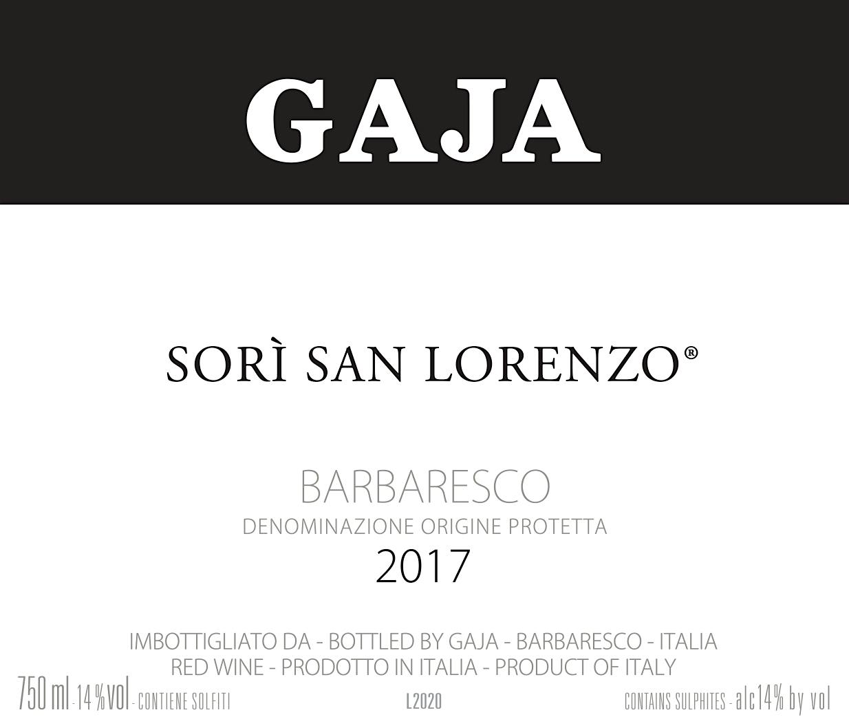 Label for Gaja