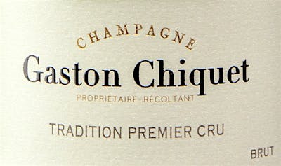 Label for Gaston Chiquet