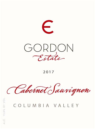 Label for Gordon Estate