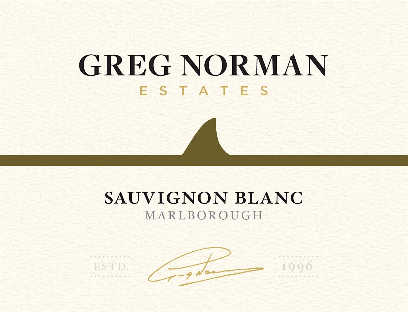 Label for Greg Norman Estates