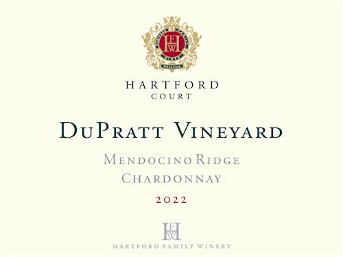 hartford-courtchardonnay-mendocino-ridge-dupratt-vineyard Label