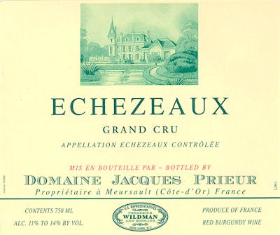 Label for Jacques Prieur