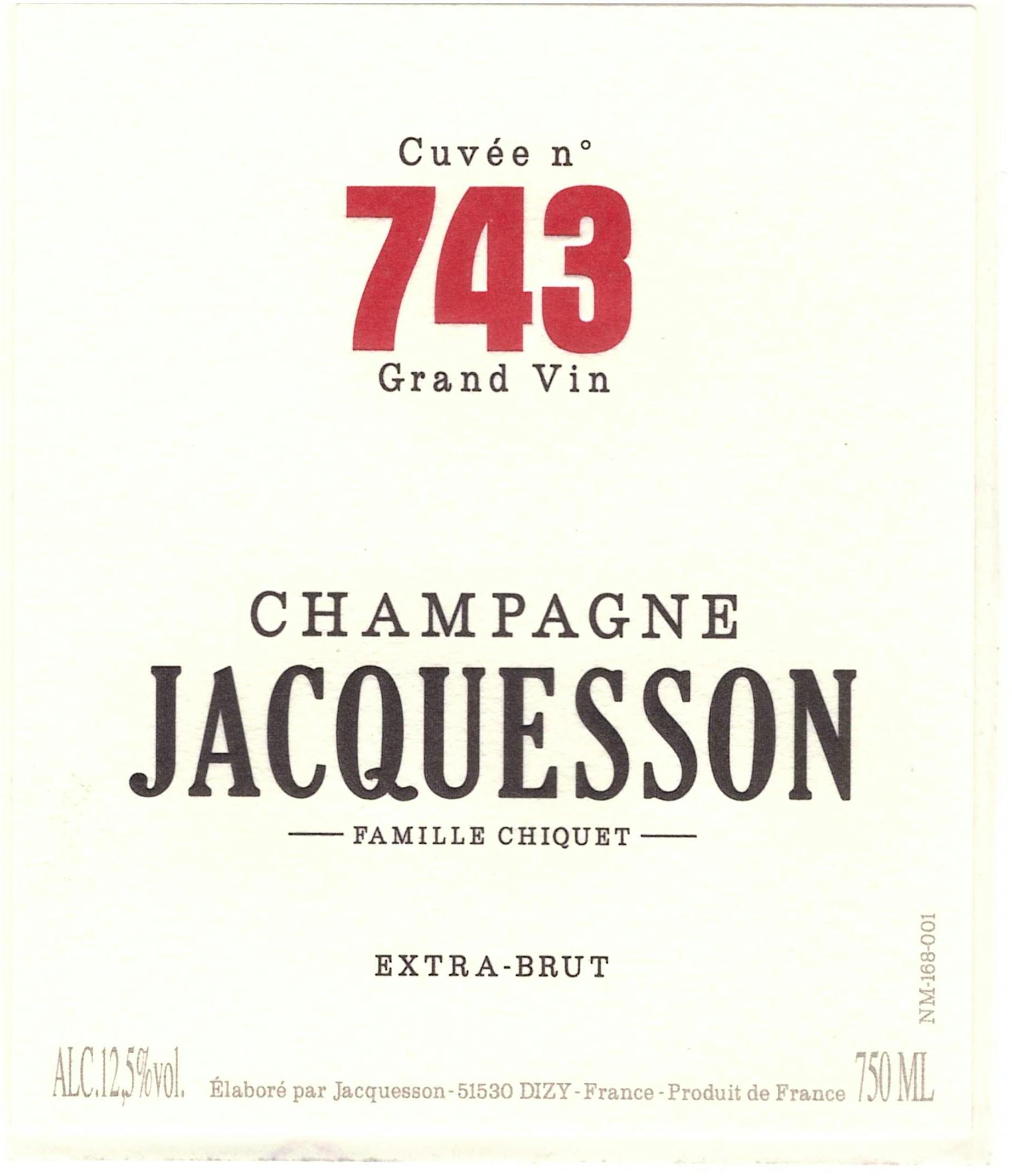 Label for Jacquesson