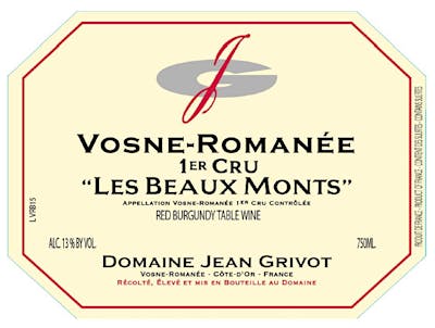 Label for Jean Grivot
