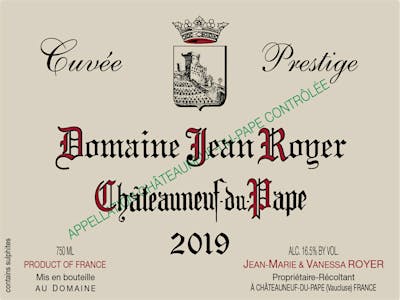 Label for Jean Royer