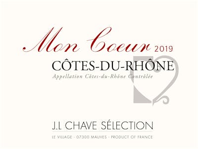 Label for Jean-Louis Chave Sélection