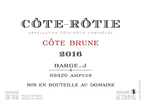 julien-bargecote-rotie-cote-brune Label