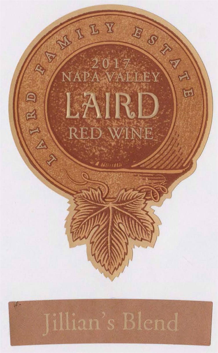 Label for Laird Family