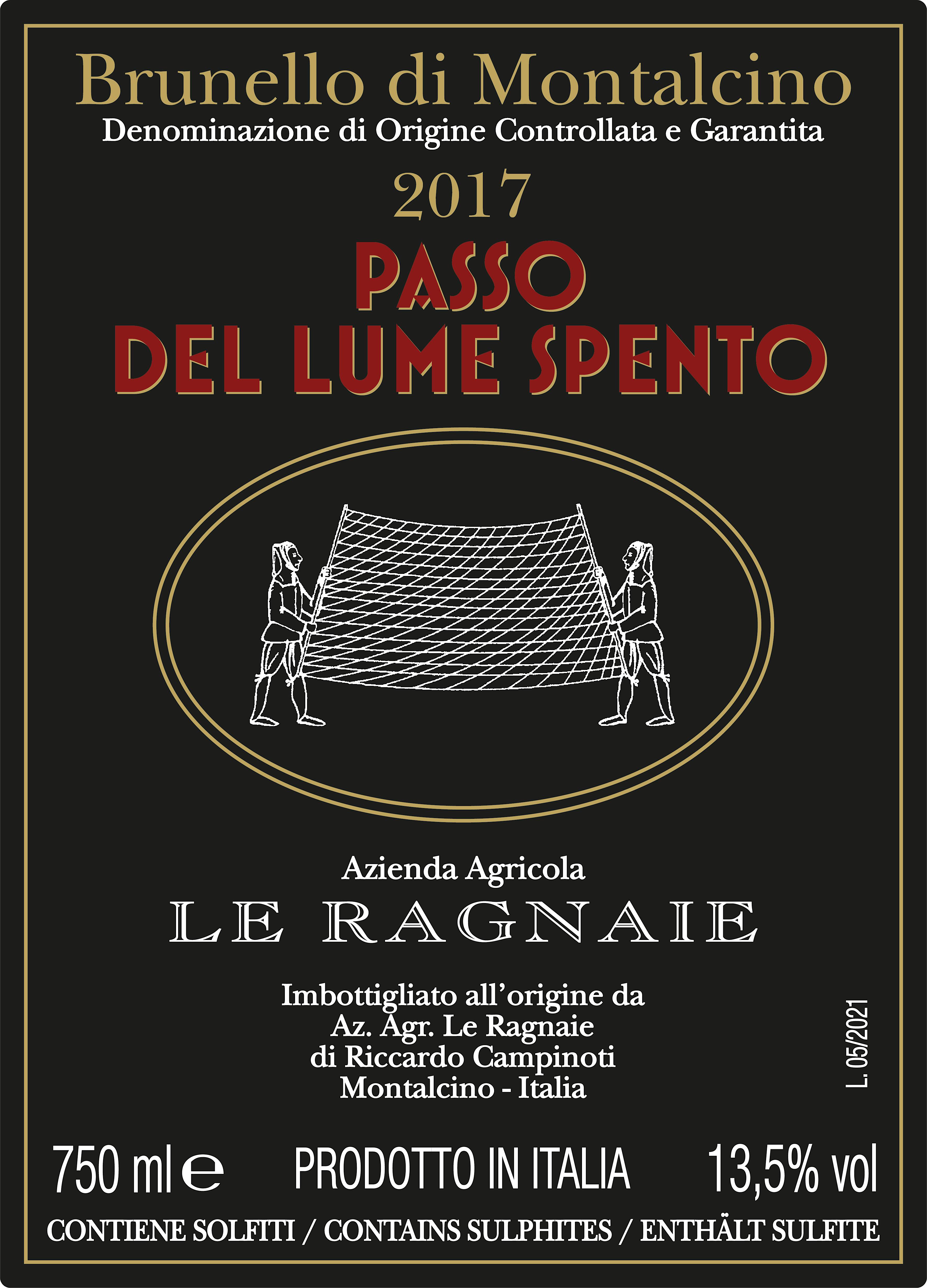 Label for Le Ragnaie