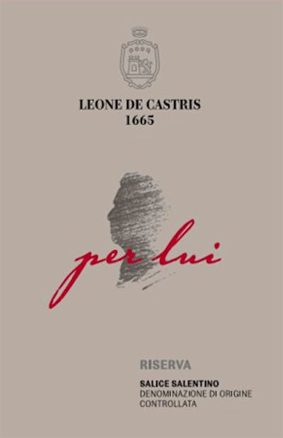 Label for Leone de Castris