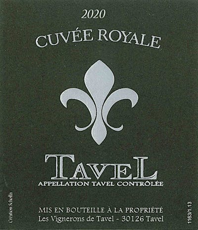 Label for Les Vignerons de Tavel