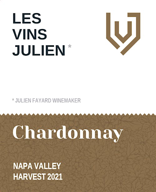 les-vins-julienchardonnay-napa-valley Label