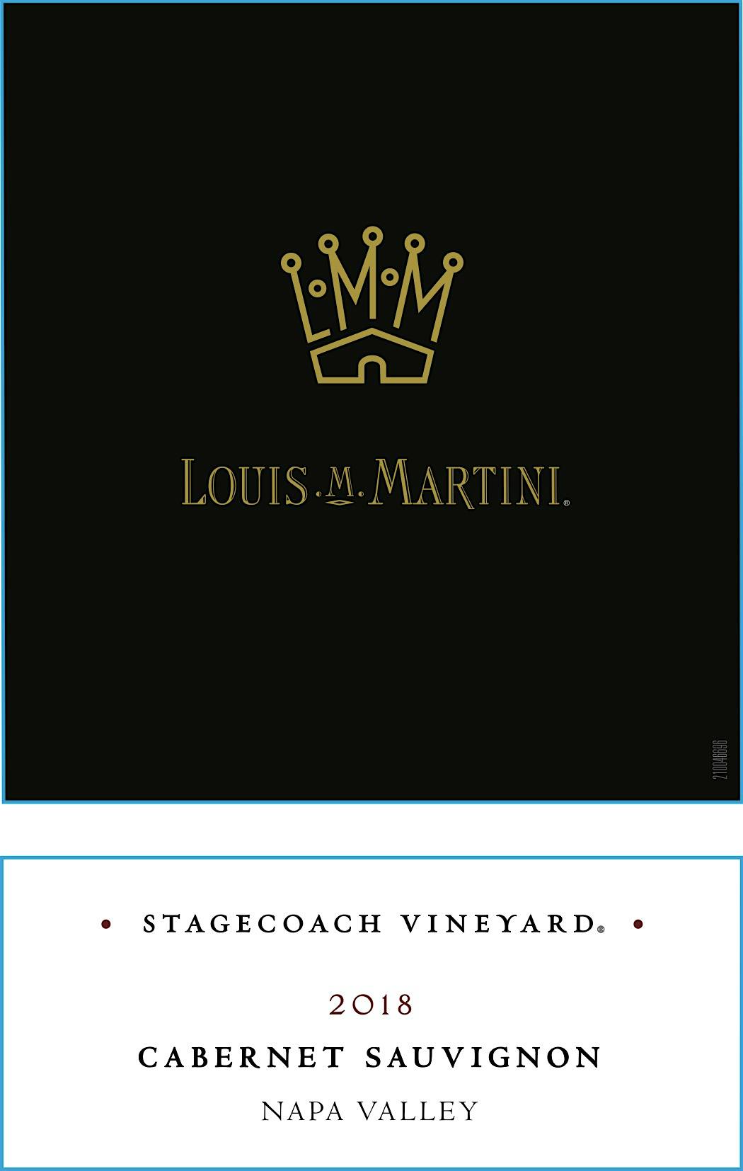 Label for Louis M. Martini