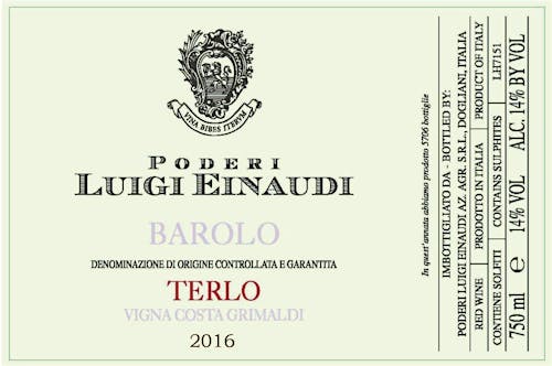 luigi-einaudibarolo-terlo-vigna-costa-grimaldi Label