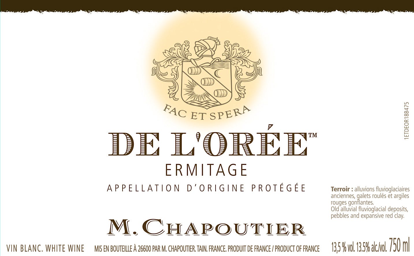 Label for M. Chapoutier